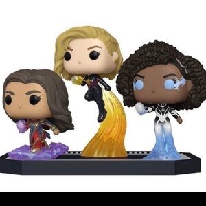 NEW Marvel Marvels Ms. Marvel Captain Marvel & Photon Three Funko Pop Figures